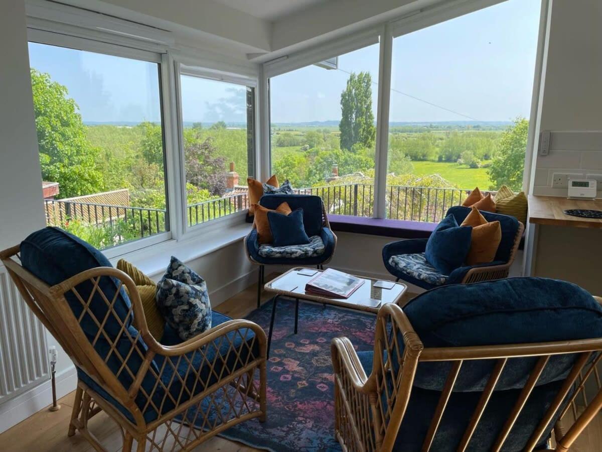 Villa Stunning Hillside House Langport Exterior foto
