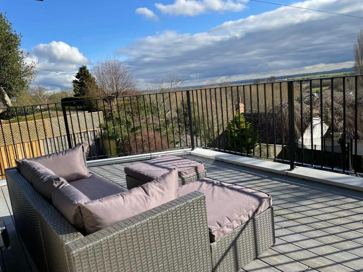 Villa Stunning Hillside House Langport Exterior foto